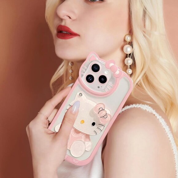 Hello Kitty Sanrio Kawaii Iphone 14 Pro Phone Case with Mirror (SKU: 44MI) - Picture 7 of 7